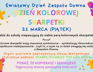 ŚWIATOWY DZIEŃ Z ZESPOŁEM DOWNA